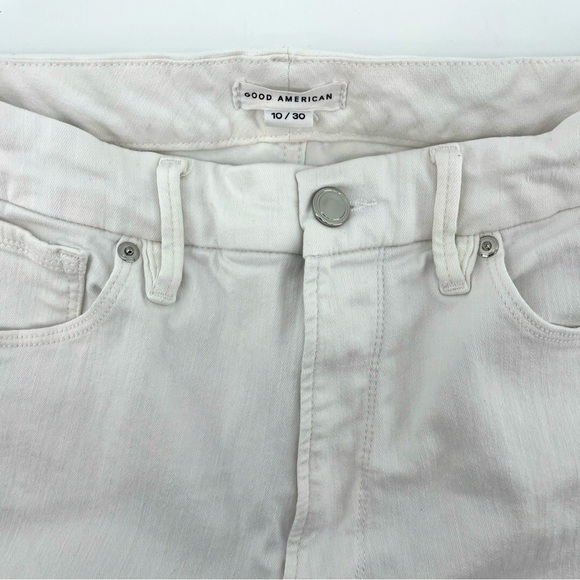 Good American Skinny Jeans White GAGL001 WHITE001 Size 10/30 - Picture 8 of 10